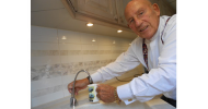 Stirling Moss Makes a Speedy Pit Stop Cuppa  with InSinkErator®