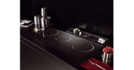 The Whirlpool induction hob is super fast and stylish