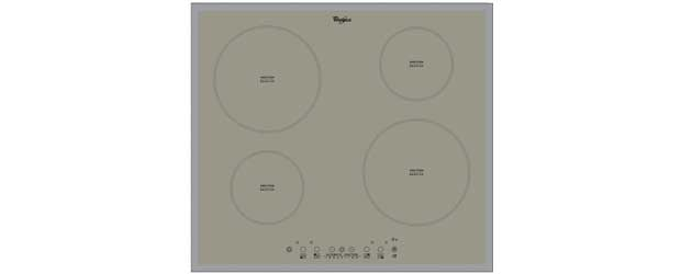 Whirlpool’s new stunning silver induction hob