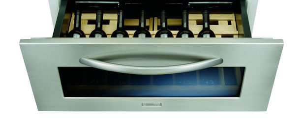KitchenAid’s single wine drawer is a flexible beauty